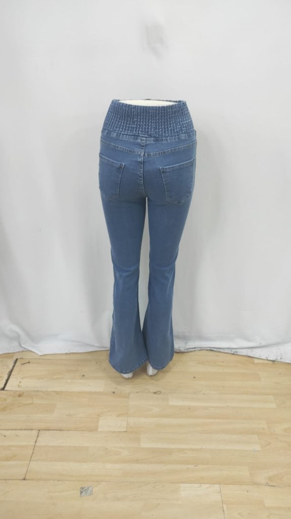 Mamo Mavi Rahat Kesim Pantolon - Mamo kadın butik alt giyim
