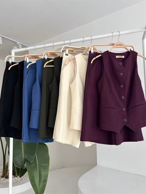 Mamo Çağla Yeşili Takım - Mamo kadın butik takım