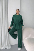 Mamo Siyah Viskon Takım - Mamo kadın butik takım