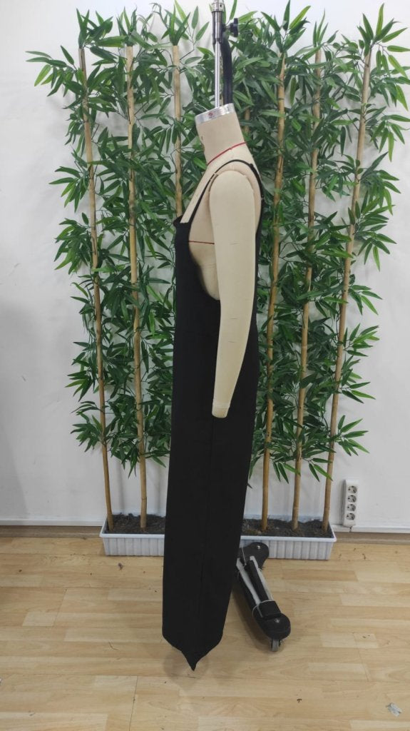 Mamo Siyah Askılı Tül Detaylı Üst - Mamo kadın butik üst giyim