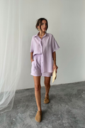 Mamo Lila İkili Takım - Mamo kadın butik takım