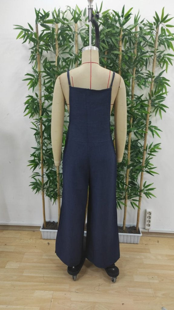 Mamo Mavi Askılı Tül Detaylı Üst - Mamo kadın butik üst giyim
