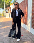 Mamo Siyah İkili Takım - Mamo kadın butik takım