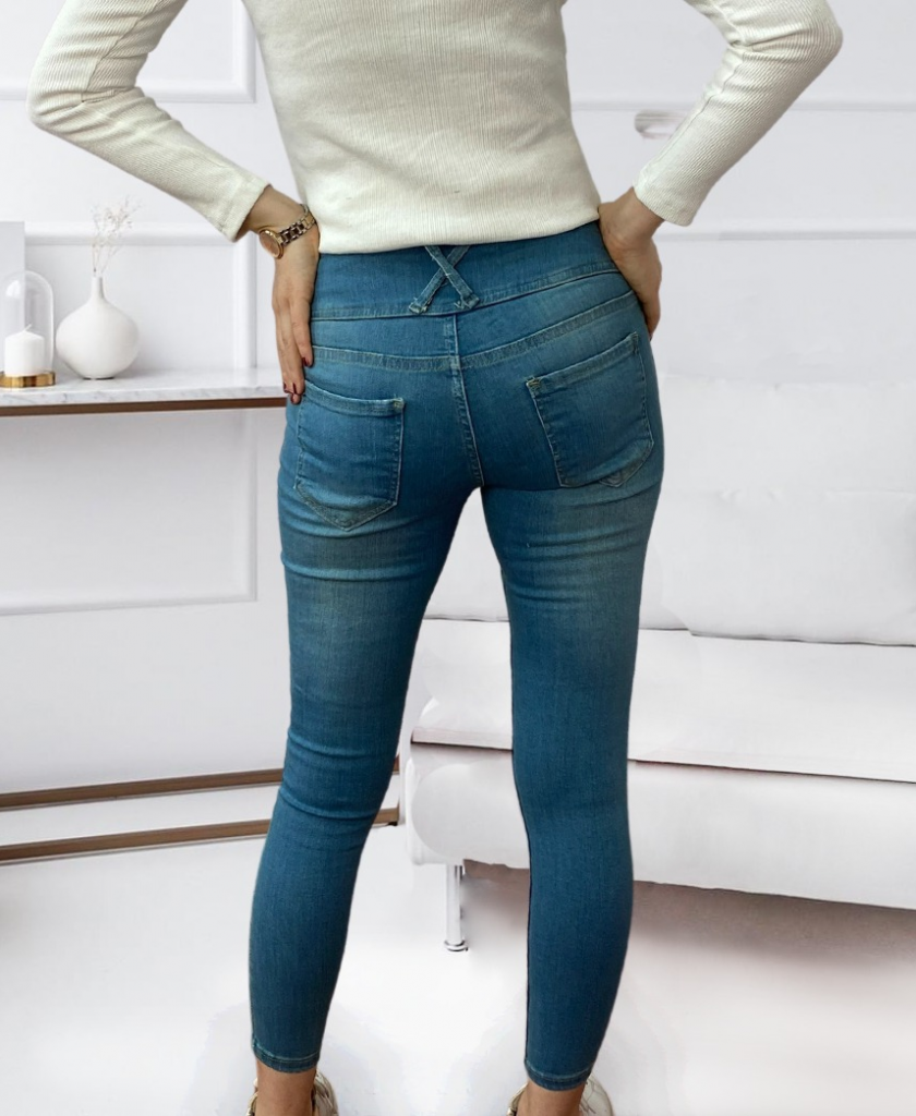 Mamo Yeşil Rahat Kesim Pantolon - Mamo kadın butik alt giyim