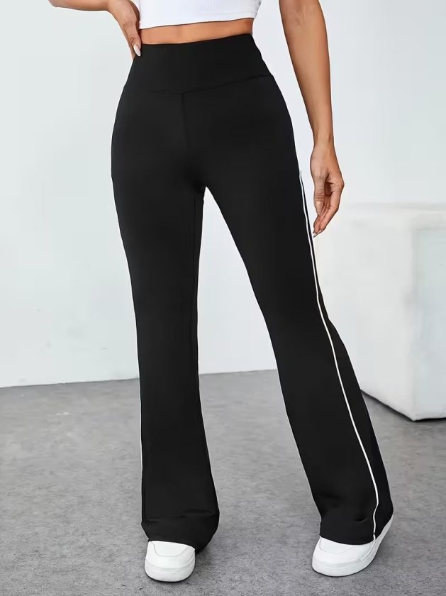 Mamo Siyah Rahat Kesim Pantolon - Mamo kadın butik alt giyim