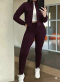 Mamo Bordo İkili Takım - Mamo kadın butik takım