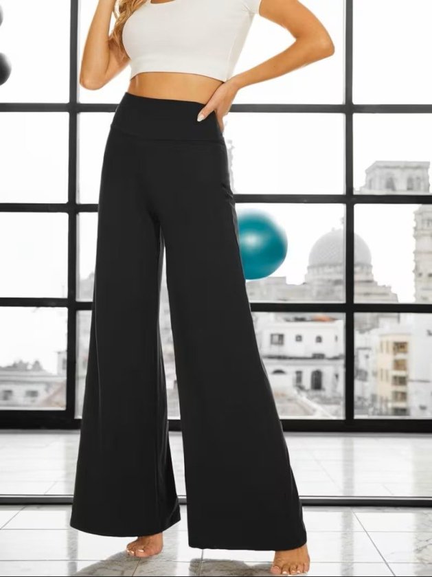 Mamo Siyah Krep Pantolon - Mamo kadın butik alt giyim