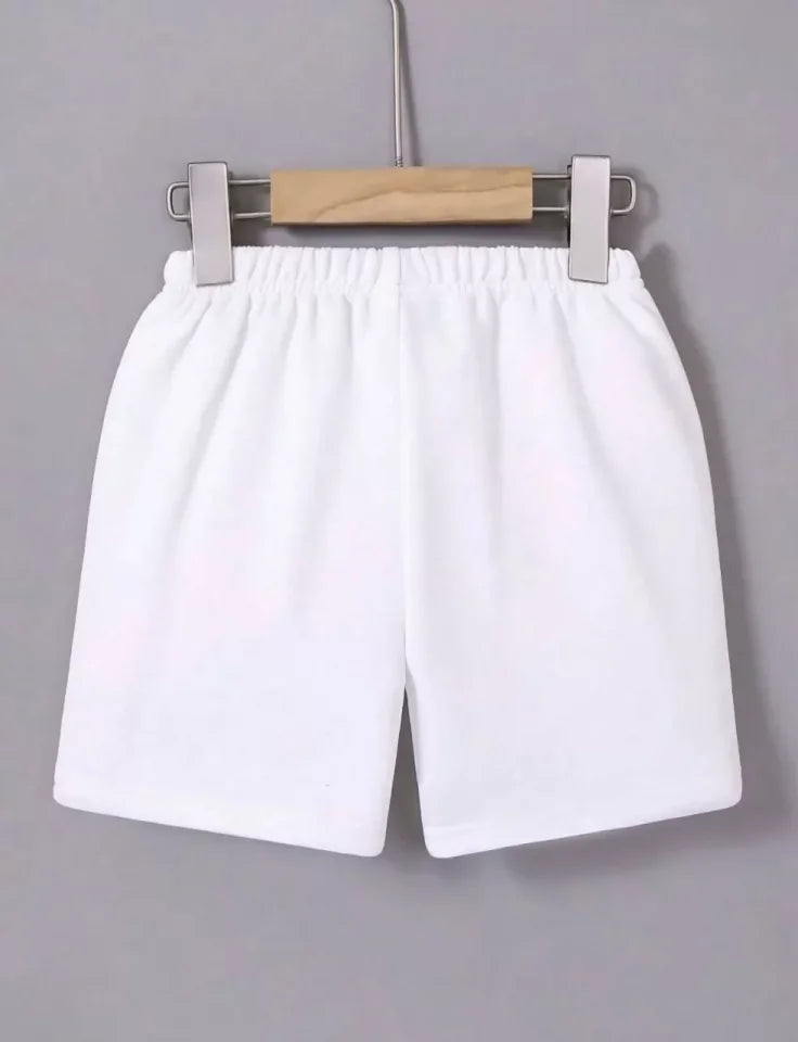 Mamo Beyaz Rahat Kesim Şort - Mamo kadın butik alt giyim