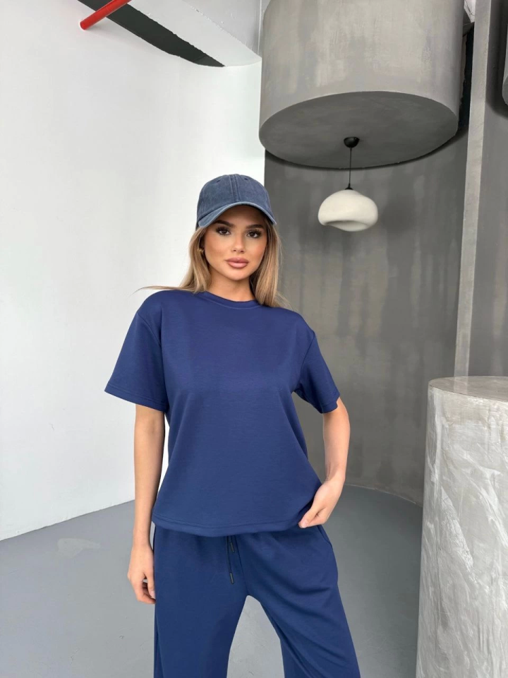 Mamo Lacivert İkili Takım - Mamo kadın butik takım