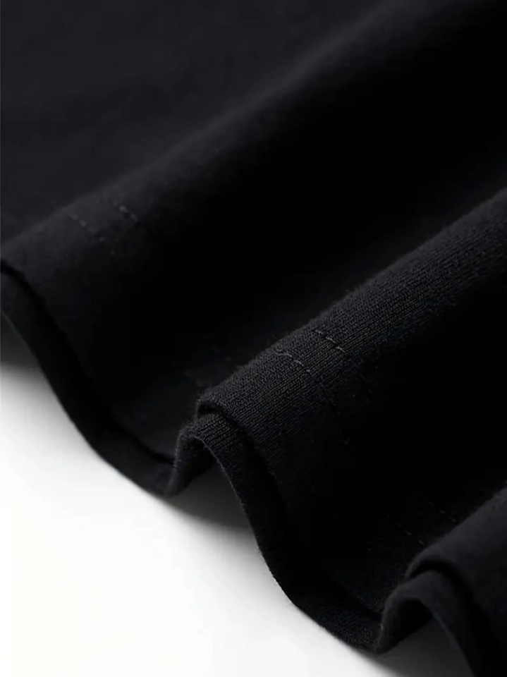 Mamo Siyah Rahat Kesim Şort - Mamo kadın butik alt giyim