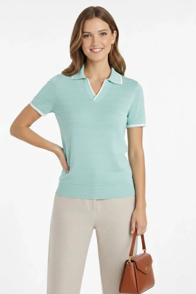 Mamo Mint Yeşili Triko Şort - Mamo kadın butik alt giyim