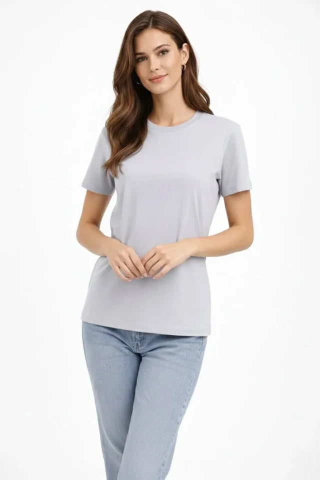 Mamo Gri Rahat Kesim Şort - Mamo kadın butik alt giyim