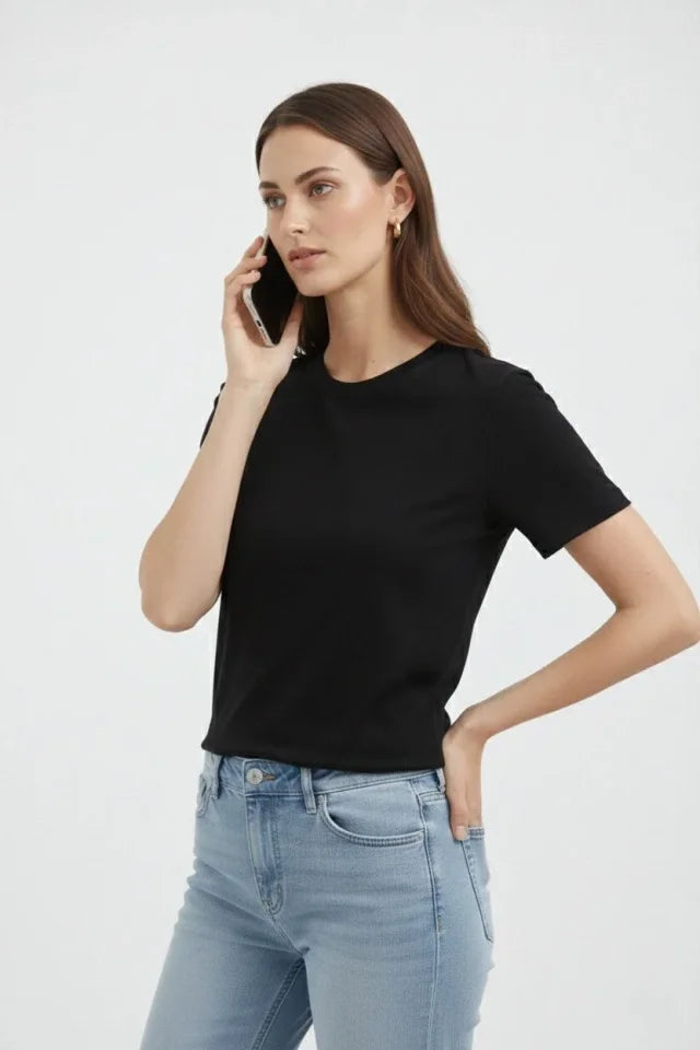 Mamo Siyah Şort - Mamo kadın butik alt giyim