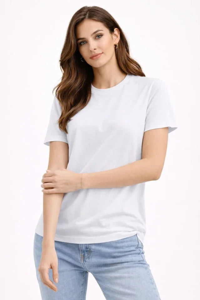 Mamo Beyaz Rahat Kesim Şort - Mamo kadın butik alt giyim