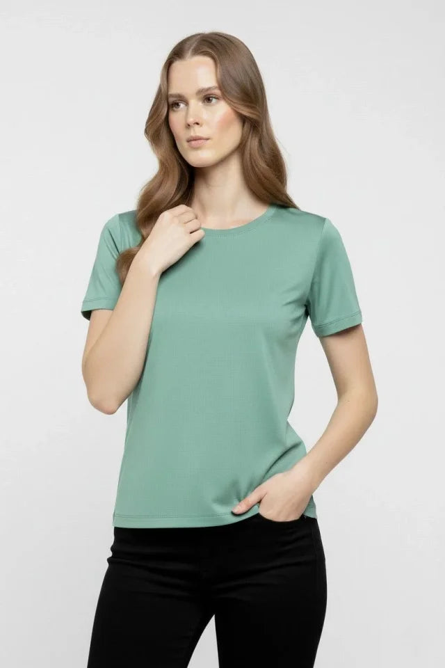Mamo Mint Yeşili Rahat Kesim Şort - Mamo kadın butik alt giyim