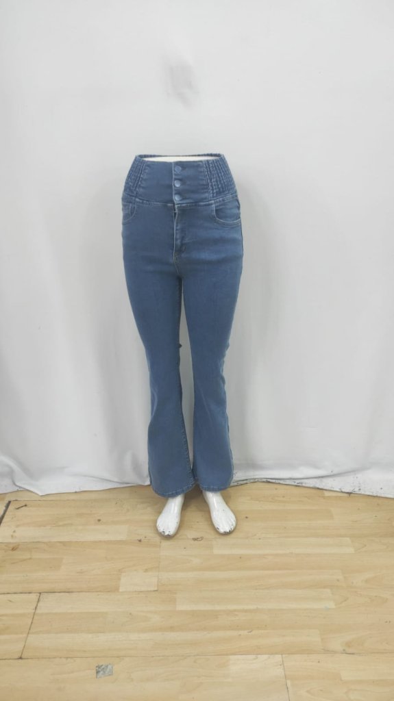 Mamo Mavi Rahat Kesim Pantolon - Mamo kadın butik alt giyim