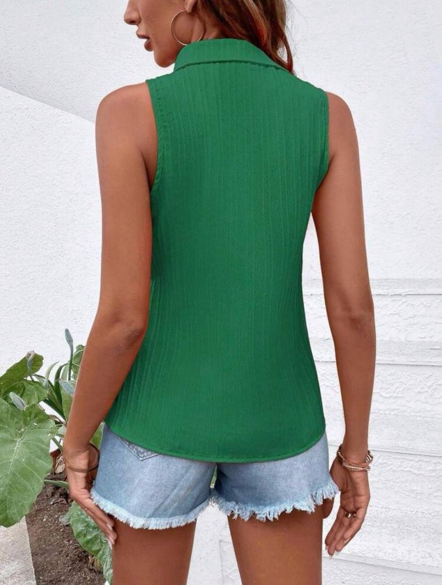 Mamo Yeşil Gömlek - Mamo kadın butik üst giyim