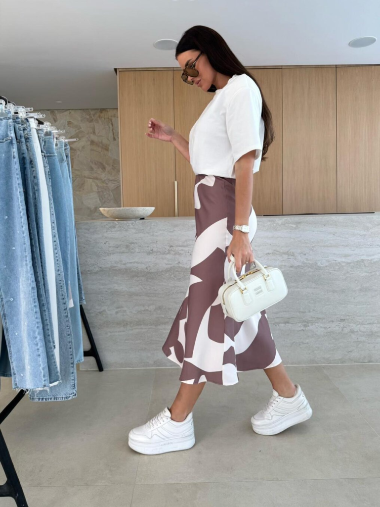 Mamo Beyaz Viskon Takım - Mamo kadın butik takım