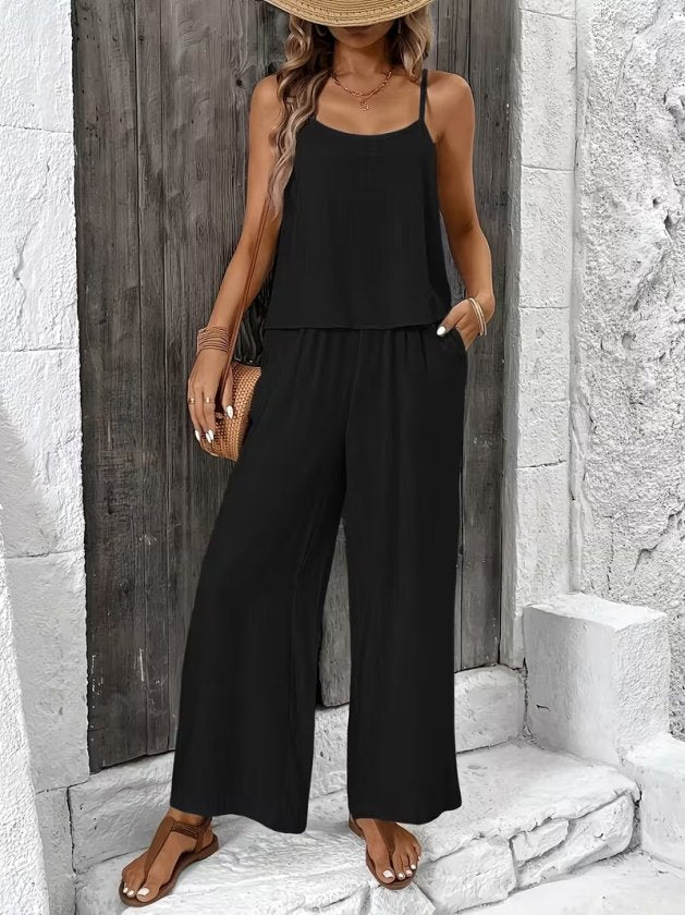 Mamo Siyah Askılı Takım - Mamo kadın butik takım